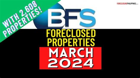 nhmfc foreclosed properties 2023 laguna|2,608 BFS Foreclosed Properties in March 2024 list for .